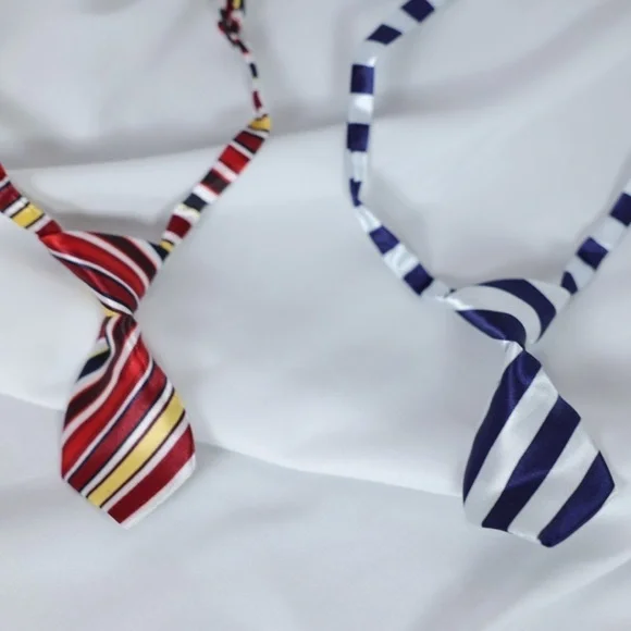 🅽🅴🆆 striped adjustable dog tie cat pet tie, funny pet ties dog cat clothes - Picture 11 of 11